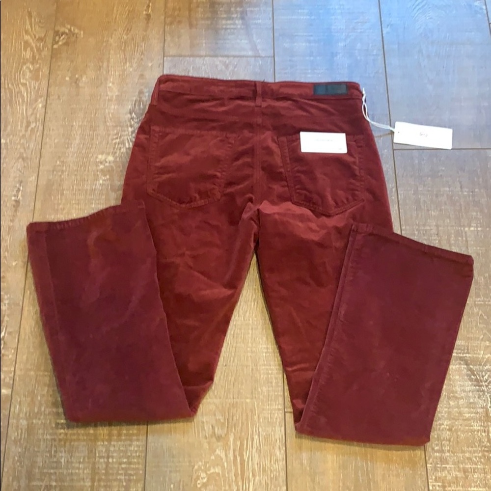 AG The Jodi velvet high rise crop jeans Sz 26 NWT - Picture 8 of 10